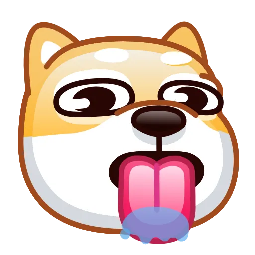 😛 Эмодзи «Doge Emoji» для Telegram