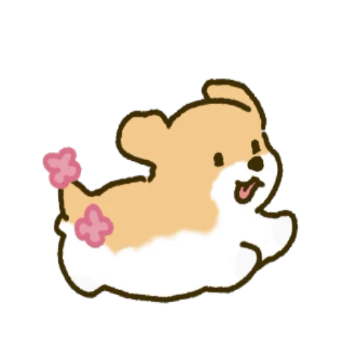 🌸 Стикер «Doggy» для Telegram