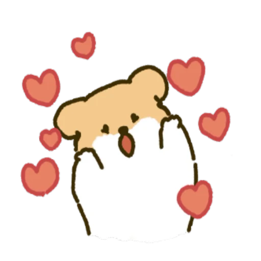❤️ Стикер «Doggy» для Telegram