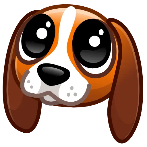 🥺 Стикер «Dogs Emoji» для Telegram