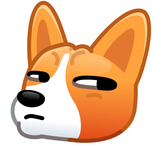 🤫 Стикер «Dogs Emoji» для Telegram