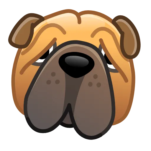 🫠 Стикер «Dogs Emoji» для Telegram