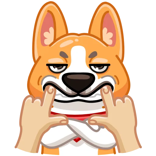😬 Эмодзи «Собачки» для Telegram