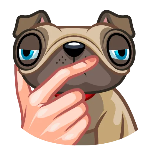 🐶 Эмодзи «Собачки» для Telegram