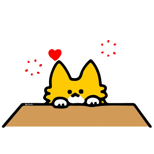 ❤ Эмодзи «Собачки» для Telegram