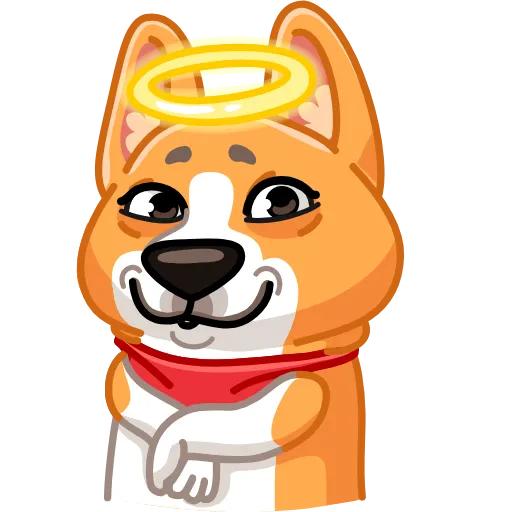 😇 Эмодзи «Собачки» для Telegram