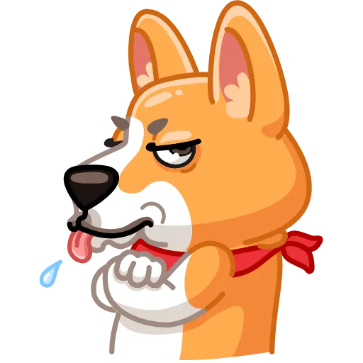 😝 Эмодзи «Собачки» для Telegram