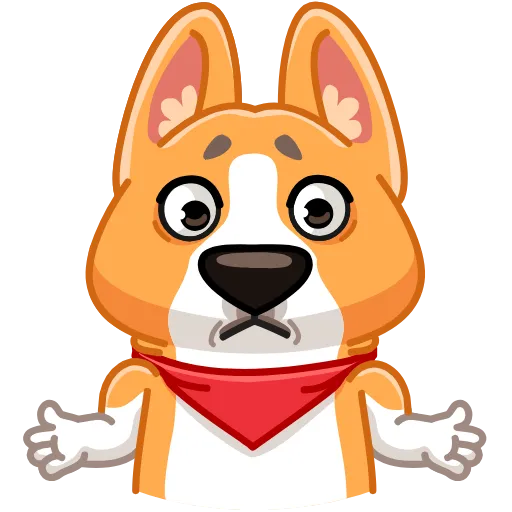 🤷‍♀ Эмодзи «Собачки» для Telegram