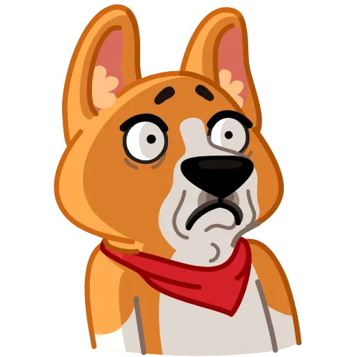 😨 Эмодзи «Собачки» для Telegram