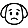 😟 Эмодзи «🥰 Адаптивный набор эмоджи с собачками» для Telegram