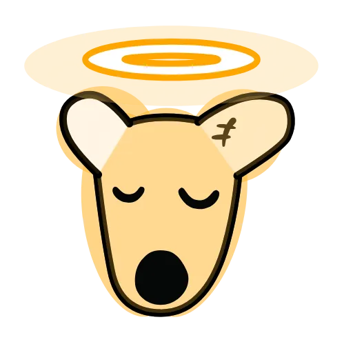😇 Эмодзи «Dogs 1» для Telegram
