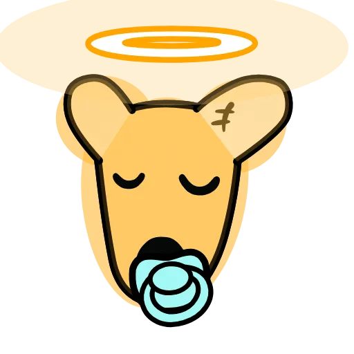😇 Эмодзи «Dogs 1» для Telegram