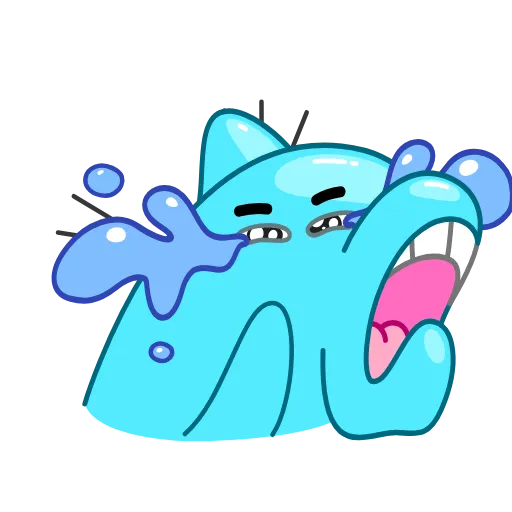 😭 Эмодзи «Dolphin Jumpy» для Telegram