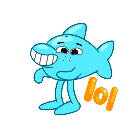😂 Эмодзи «Dolphin Jumpy» для Telegram