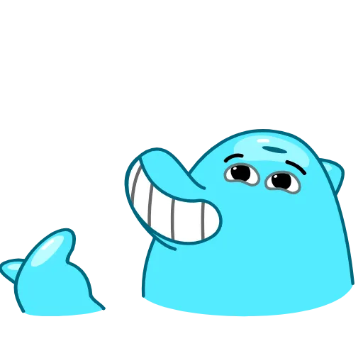 Эмодзи Dolphin Jumpy для Telegram — скачать