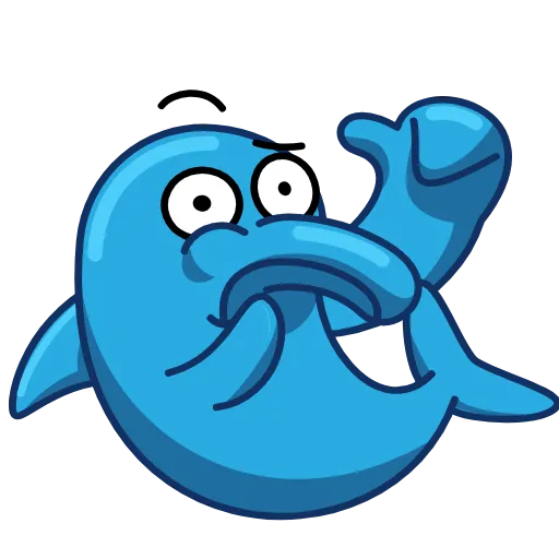 👍 Эмодзи «Dolphins» для Telegram