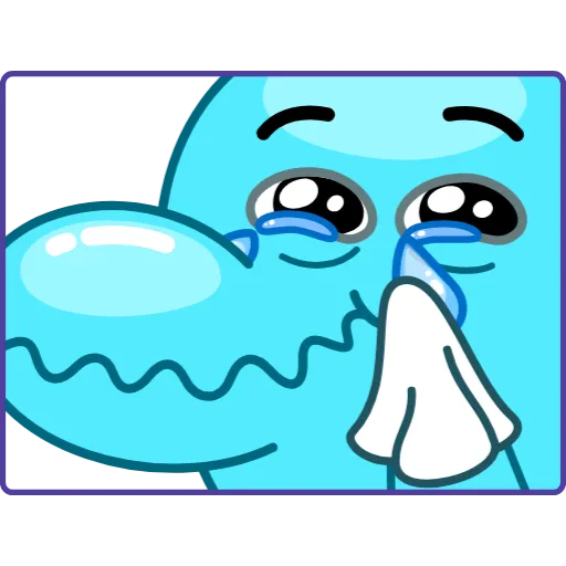 😢 Эмодзи «Dolphins» для Telegram