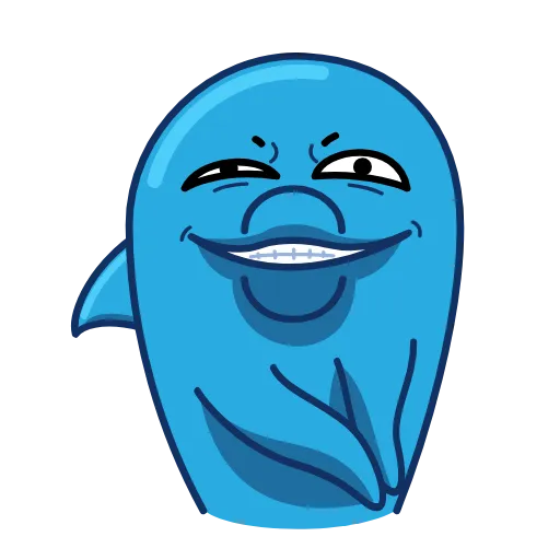 😈 Эмодзи «Dolphins» для Telegram