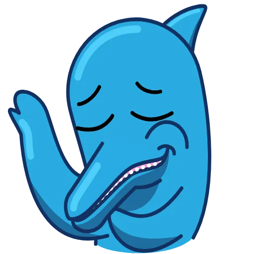 😏 Эмодзи «Dolphins» для Telegram