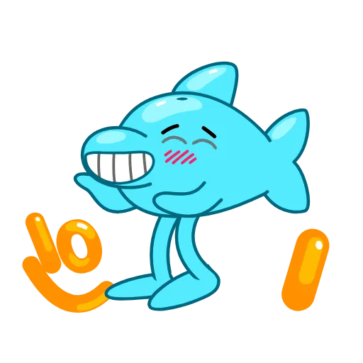 😂 Эмодзи «Dolphins» для Telegram