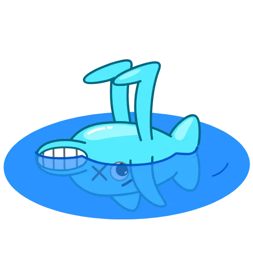 😵 Эмодзи «Dolphins» для Telegram