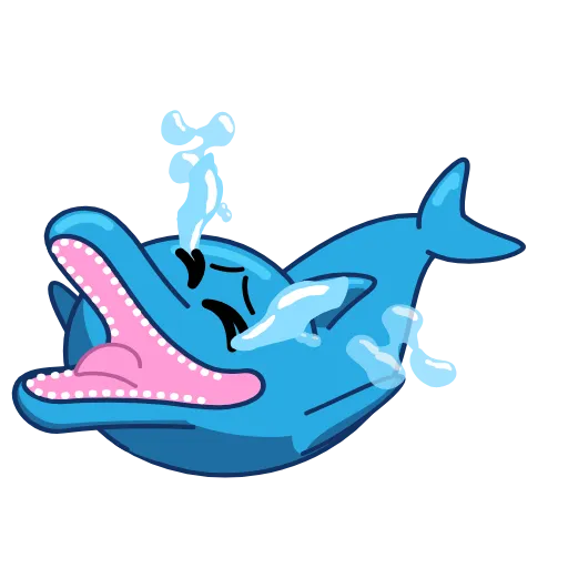 🤣 Эмодзи «Dolphins» для Telegram