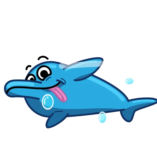 👋 Эмодзи «Dolphins» для Telegram