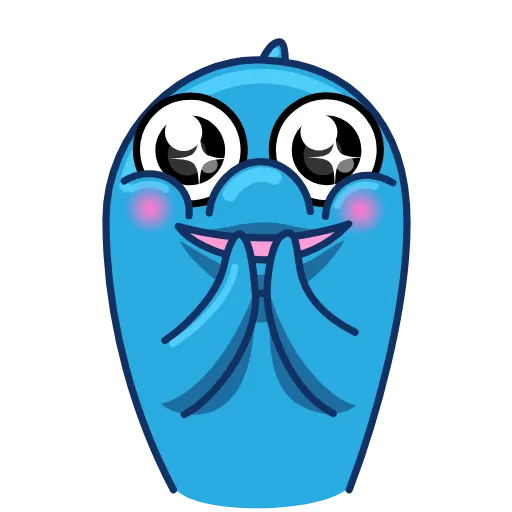 🤩 Эмодзи «Dolphins» для Telegram