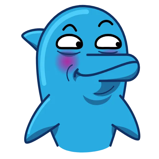 🤭 Эмодзи «Dolphins» для Telegram
