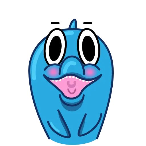 😌 Эмодзи «Dolphins» для Telegram