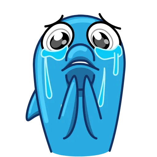 😭 Эмодзи «Dolphins» для Telegram