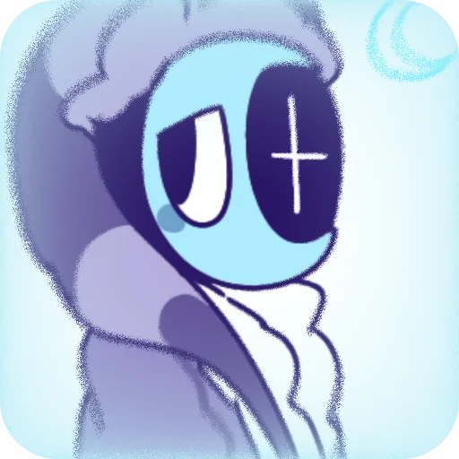 🌑 Стикер «Astro» для Telegram