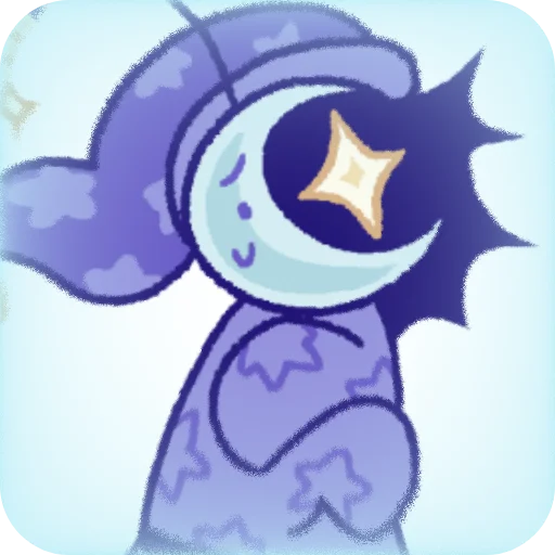 🌑 Стикер «Astro» для Telegram