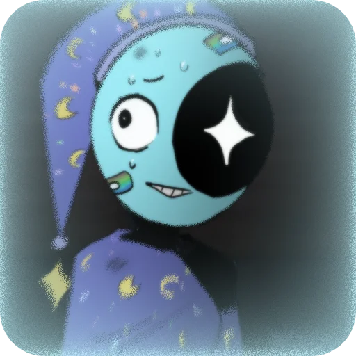 🌑 Стикер «Astro» для Telegram