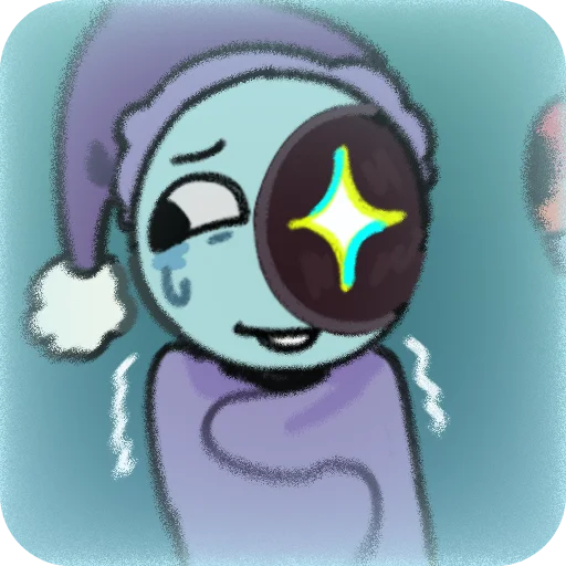 🌑 Стикер «Astro» для Telegram