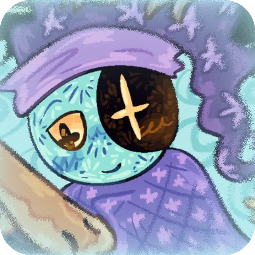 🌑 Стикер «Astro» для Telegram