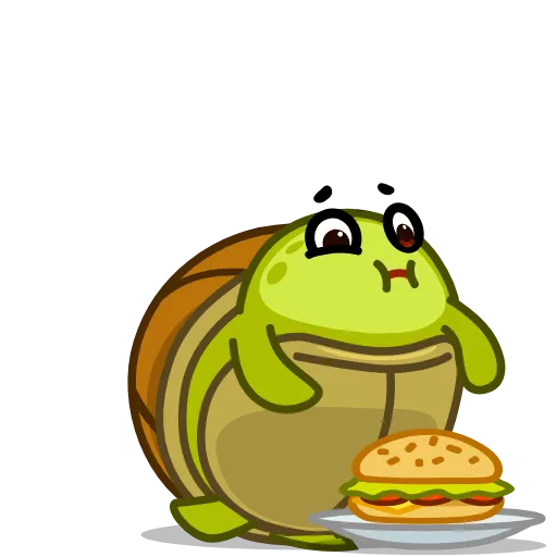 🍔 Эмодзи «Turtle Donnie» для Telegram