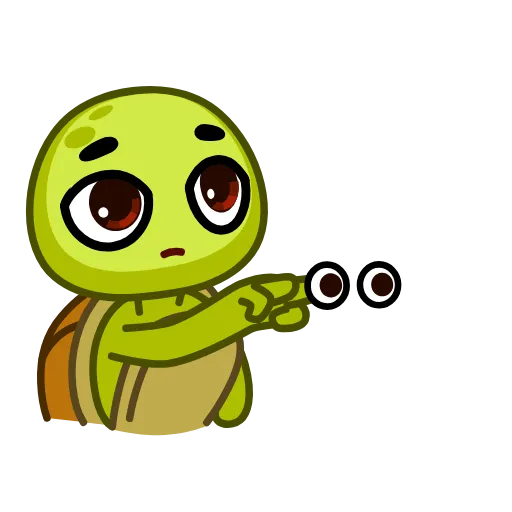 👀 Эмодзи «Turtle Donnie» для Telegram