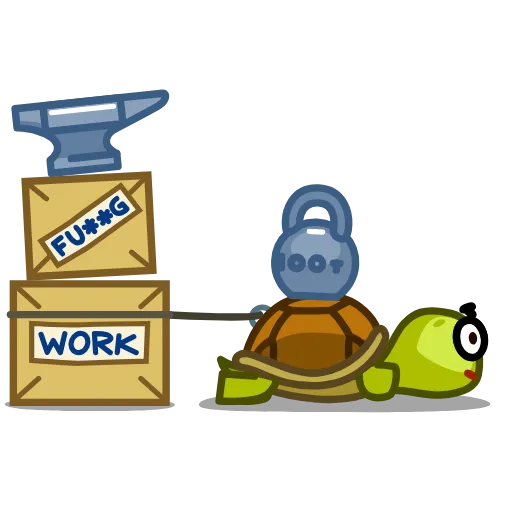 😵 Эмодзи «Turtle Donnie» для Telegram