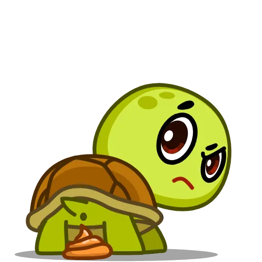 🐢 Эмодзи «Turtle Donnie» для Telegram