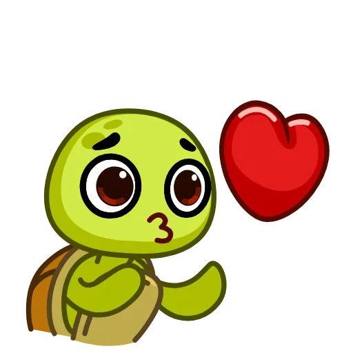 Эмодзи Turtle Donnie для Telegram — скачать