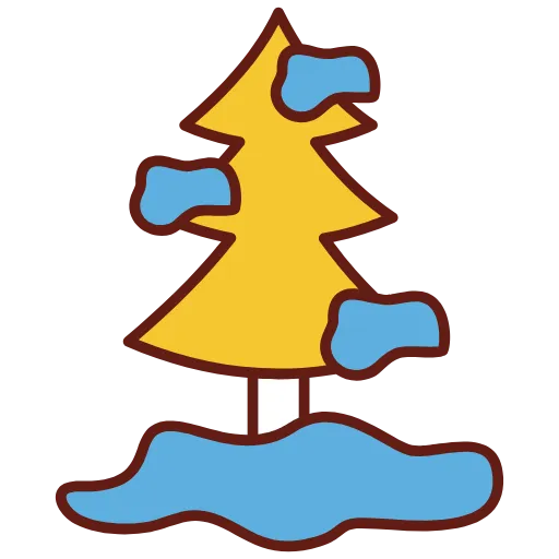 🤩 Эмодзи «Жёлтый снег!» для Telegram