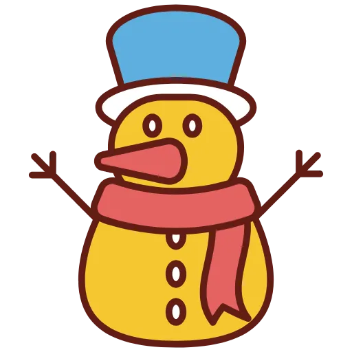 🤩 Эмодзи «Жёлтый снег!» для Telegram
