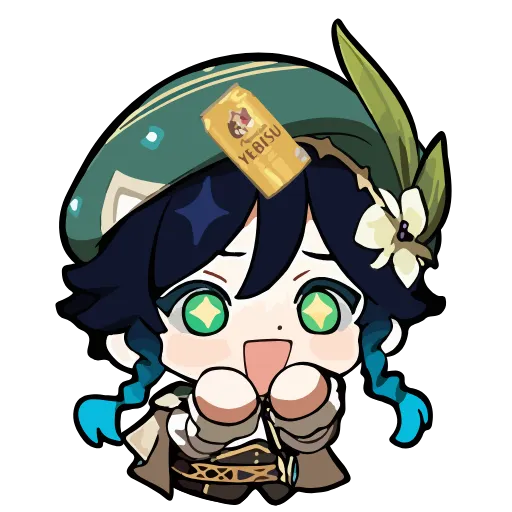 🍺 Эмодзи «HoYomoji - Анимодзи HoYoverse, векторные» для Telegram