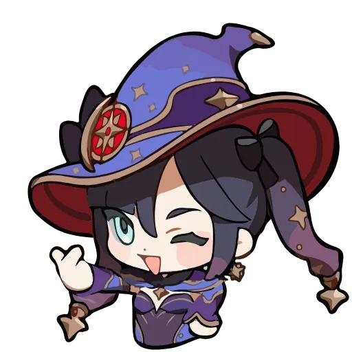 ❤️ Эмодзи «HoYomoji - Анимодзи HoYoverse, векторные» для Telegram