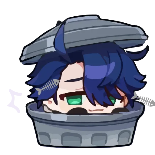 🗑 Эмодзи «HoYomoji - Анимодзи HoYoverse, векторные» для Telegram