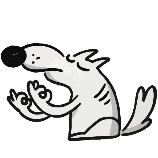 😌 Эмодзи «Набор эмоджи с Псом из ВК в качестве» для Telegram