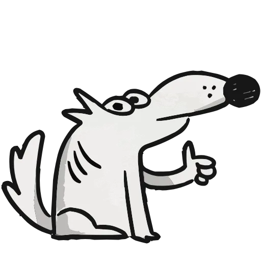 👍 Эмодзи «Набор эмоджи с Псом из ВК в качестве» для Telegram