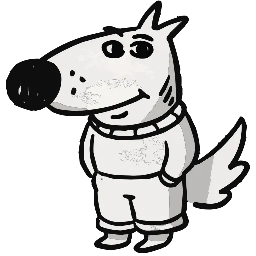 😏 Эмодзи «Набор эмоджи с Псом из ВК в качестве» для Telegram
