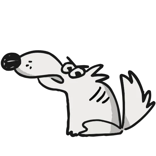 😒 Эмодзи «Набор эмоджи с Псом из ВК в качестве» для Telegram